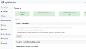 B2b Acente Tur Yönetim Portalı