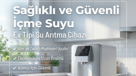 Ev Tipi Su Arıtma Cihazı Sosyal Medya Tasarımı