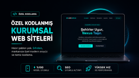 Sıfırdan Özel Yazılım & Modern Web Siteleri