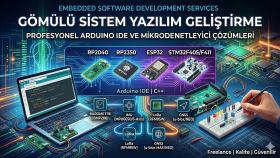 sizin için gömülü sistem yazılımları geliştirebilirim