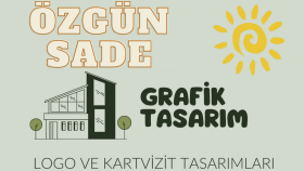 özgün, sade ve yaratıcı kartvizit tasarımları yapıyorum