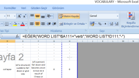 excel kullanımı gerektiren işlerinizde yardımcı olabilirim