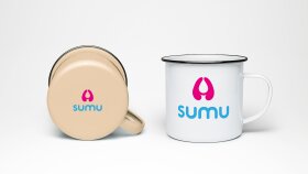 SUMU logo tasarımı ve mockup