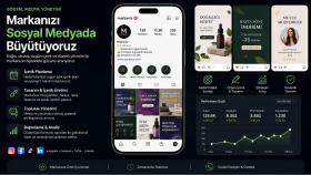 markanız için sosyal medya yönetimi yaparım