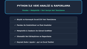Python ile Excel verilerini temizleyip raporlarım