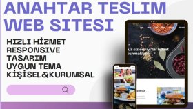 profesyonel mobil uyumlu kurumsal web sitesi hazırlıyorum