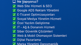 size websitenizi yayınlamada yardımcı olurum