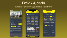 Emlak Yönetim Uygulama Arayüz Tasarımı