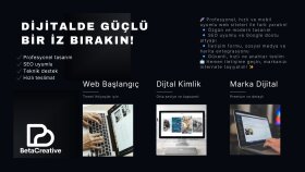 sizin için profesyonel ve kurumsal web siteleri tasarlıyorum