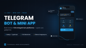 telegram bot ve mini app geliştirebilirim