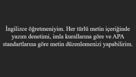 Her türlü metin yazım düzenlemesi yapılır
