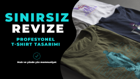 T-shirt tasarımı ve kişiye özel tasarım yapıyorum