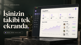 işletmenize özel yönetim paneli ve web uygulaması yaparım