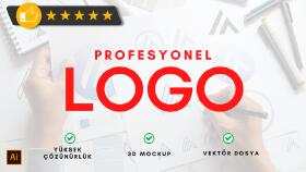 sınırsız revize ile hayalinizdeki logoyu tasarlarım