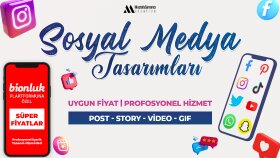 sosyal medyanız için özgün tasarımlar yapabilirim