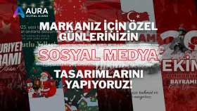 özel günler için post/story tasarlarım
