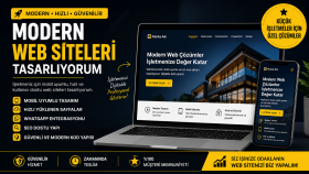 küçük işletmeler için premium web sitesi tasarlıyorum