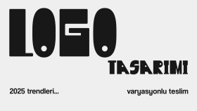 logonuzu günümüz trendlerine uygun şekilde tasarlarım