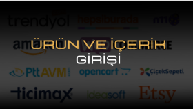 SEO uyumlu ürün ve içerik girişlerinizi yaparım