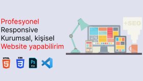 profesyonel responsive kurumsal, kişisel website yapabilirim