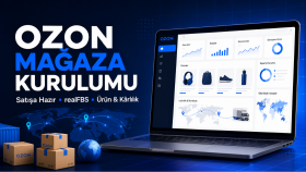 Ozon mağazanızı satışa hazır şekilde kurarım