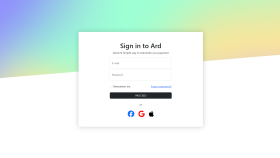 sign in - sign up