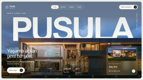 Mimarlık ofisi sitesi · Pusula