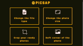 Picsap fotoğraf editleme sitesi