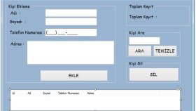 c# masaüstü kontrol paneli oluşturabilirim