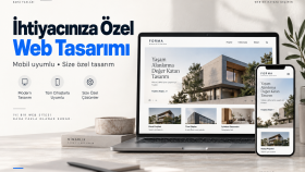 ihtiyacınıza özel web sitesi tasarlar ve geliştiririm
