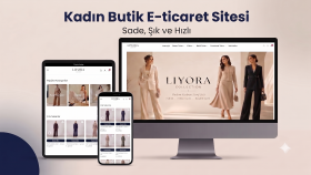 Kadın Butik Konsept Site