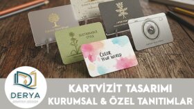firmanızı öne çıkaracak kartvizitler tasarlıyorum