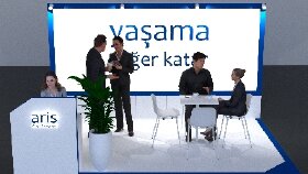 Fuar standı tasarımı (ilaç)
