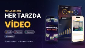 videolarınızı istediğiniz şekilde yaparım