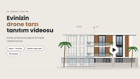 konut projeniz için 3D tanıtım videosu yapabilirim