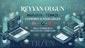 geniş yelpazede İngilizce metin ve yazıları çevirebilirim