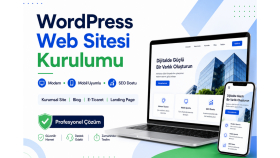 Wordpress ile anahtar teslim web sitesi kurarım