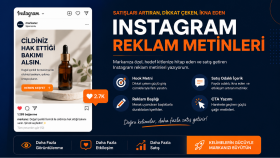 Instagram reklamları için dönüşüm odaklı metinler yazarım