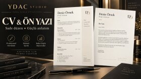Deniz Örnek | CV ve Ön Yazı Tasarım Konsepti