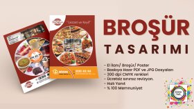 firmanıza yönelik göz alıcı broşür tasarımı yapabilirim