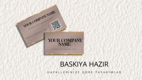 sizin için etkileyici kartvizitler tasarlarım