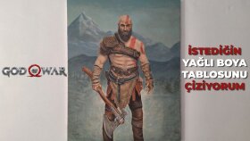 istediğiniz oyun karakterinin yağlı boyasını yaparım