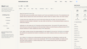 Word Counter Free online word counter tool. Count words