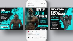 Ali Evmez Sosyal Medya Tasarımları