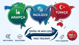 3 Dilde Profesyonel Çeviri Portfolyom