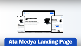 Ata Medya - Landing Page