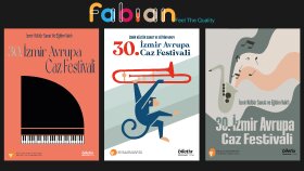 30. Avrupa Caz Festivali Afiş Tasarımı