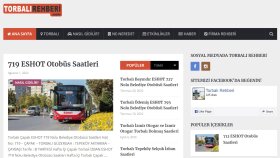torbalirehberi.com sitemde tanıtım yazısı yayınlarım