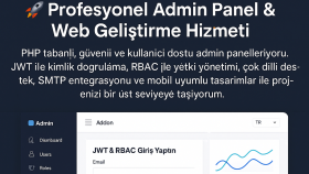 ihtiyaçlarınıza  özel kodlanmış web siteleri geliştiriyorum