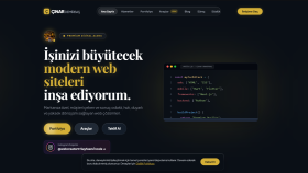 Portfolyo örnek tasarım 